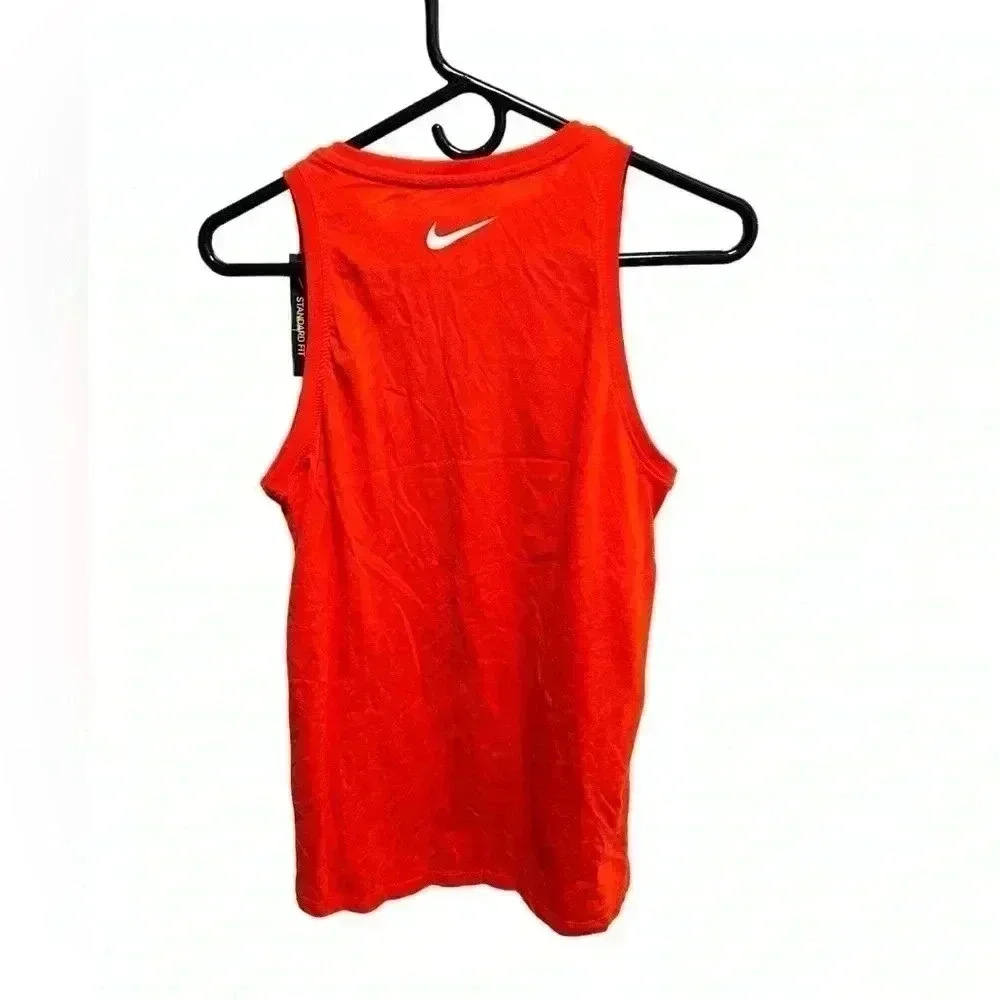 NWT NIKE BLUE WHITE AND RED FLAG TANK TOP - Picture 4 of 5